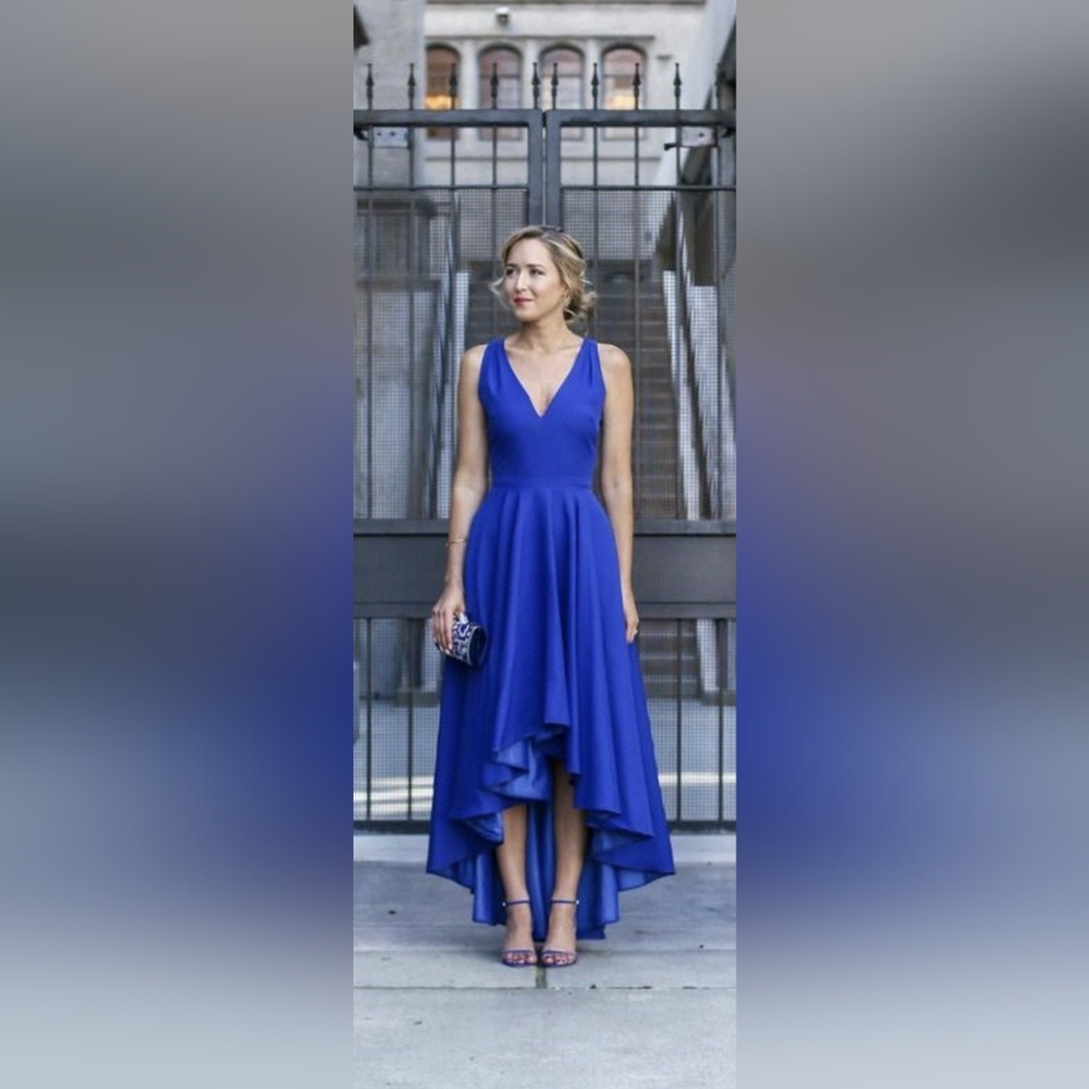Blue formal dress